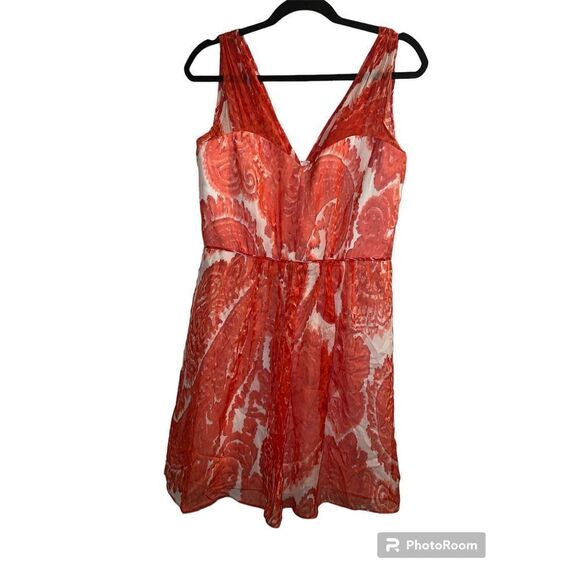 ✨Milly ‘Anna' Print Silk Fit & Flare Dress✨ - Picture 7 of 8